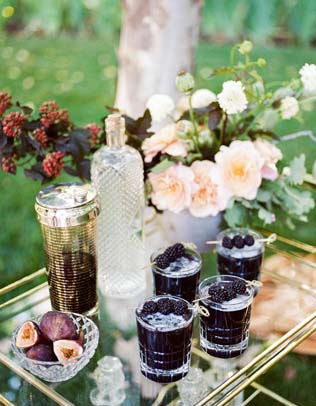 Осенний декор на свадьбу 