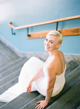 45 свадебных причесок для коротких волос  