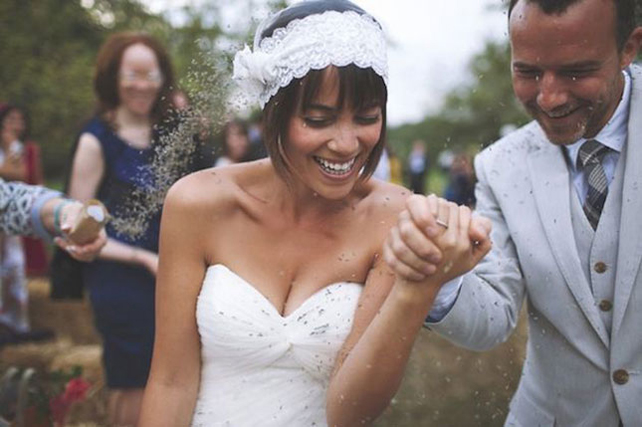 45 свадебных причесок для коротких волос  