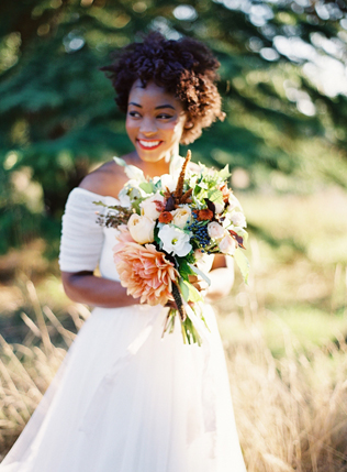 45 свадебных причесок для коротких волос  