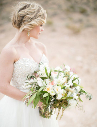 45 свадебных причесок для коротких волос  