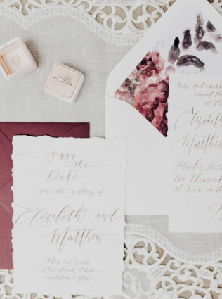 45 самых красивых приглашений для осенней свадьбы 