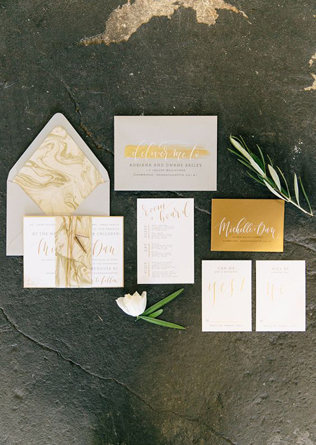 45 самых красивых приглашений для осенней свадьбы 