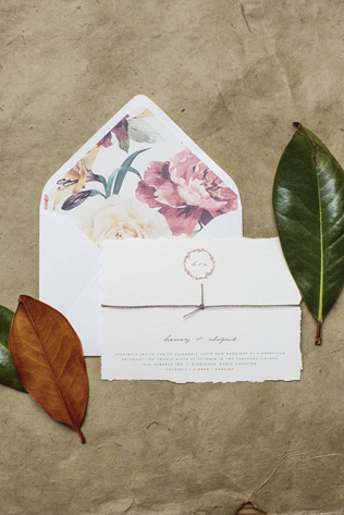 45 самых красивых приглашений для осенней свадьбы 
