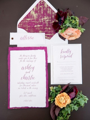 45 самых красивых приглашений для осенней свадьбы 