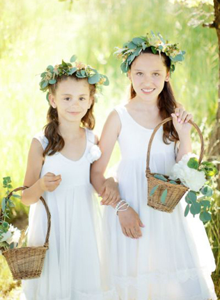 46 нарядных корзинок для цветочных девочек 