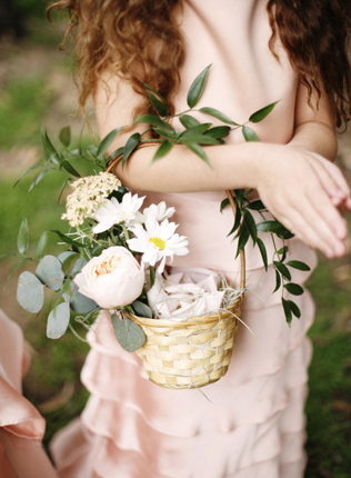 46 нарядных корзинок для цветочных девочек 