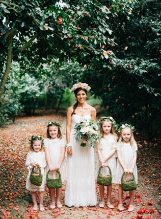 46 нарядных корзинок для цветочных девочек 