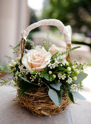 46 нарядных корзинок для цветочных девочек 