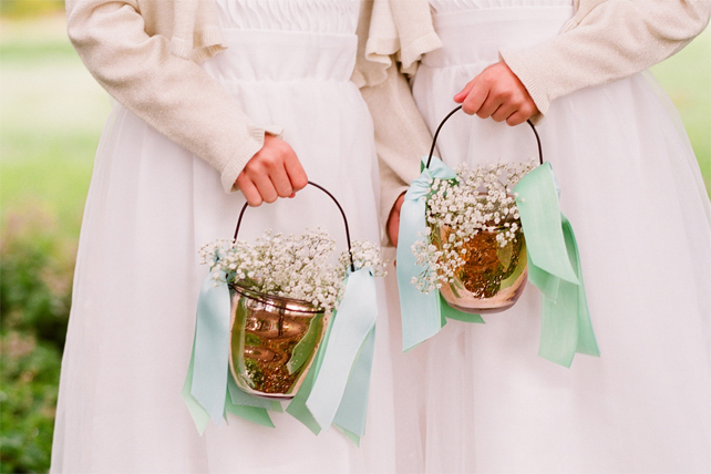 46 нарядных корзинок для цветочных девочек 