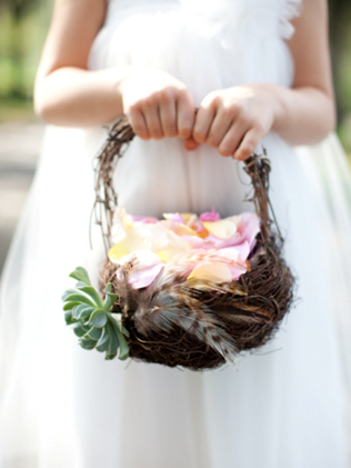 46 нарядных корзинок для цветочных девочек 