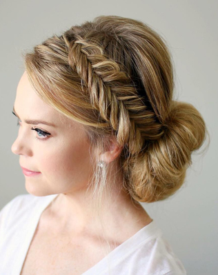 46 причесок для зимнего образа невесты 