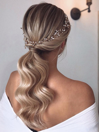 46 причесок для зимнего образа невесты 