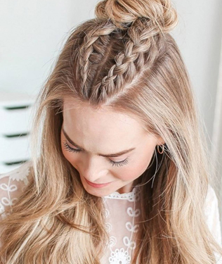 46 причесок для зимнего образа невесты 