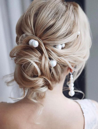 46 причесок для зимнего образа невесты 