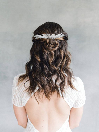 46 причесок для зимнего образа невесты 