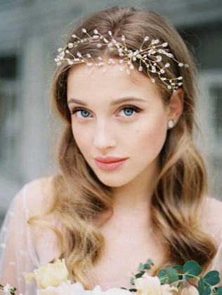 46 причесок для зимнего образа невесты 