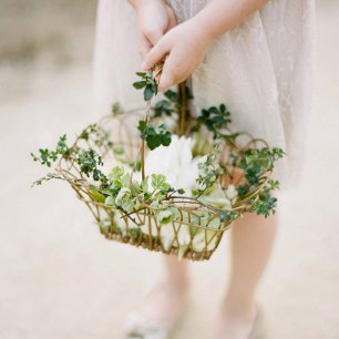 46 нарядных корзинок для цветочных девочек