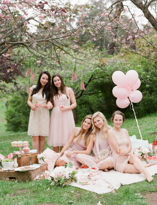 летний девичник, пикник на природе 