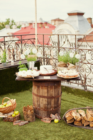 летний девичник на крыше 