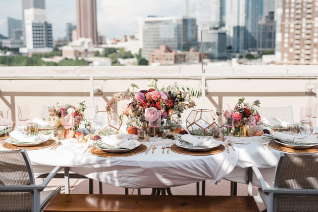 летний девичник на крыше 