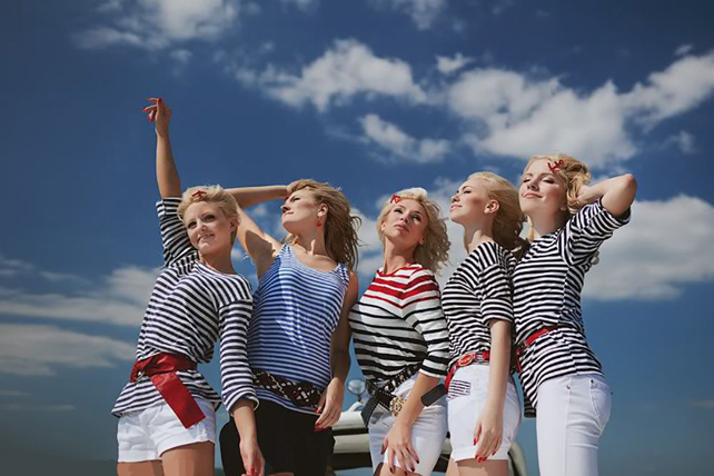 летний девичник на яхте 