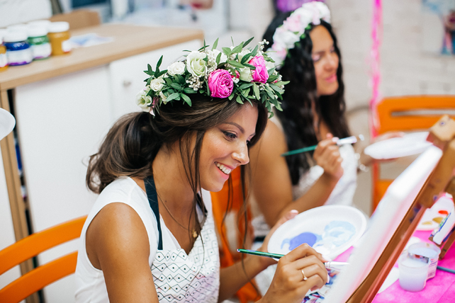 девичник в арт-студии Draw Up 