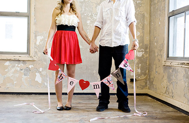 романтическая фотосессия ко Дню Святого Валентина