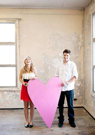 романтическая фотосессия ко Дню Святого Валентина