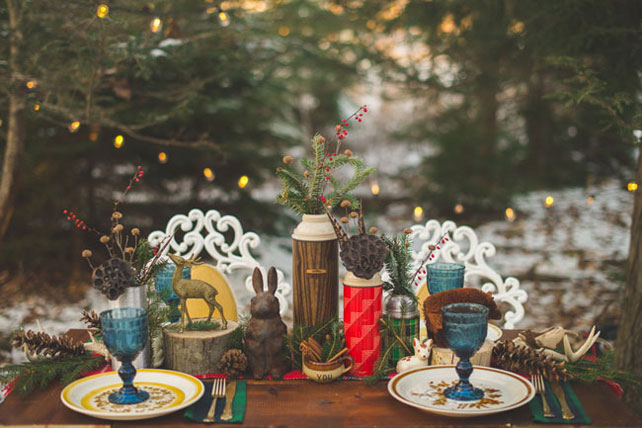 зимняя фотосессия лав стори, пикник на свежем воздухе