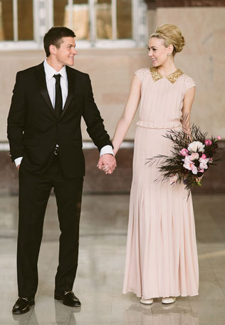 зимняя фотосессия лав стори, романтический новогодний ужин