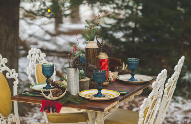 зимняя фотосессия лав стори, пикник на свежем воздухе