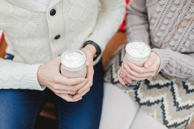 зимняя фотосессия лав стори, зимняя сказка