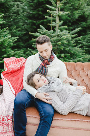 зимняя фотосессия лав стори, зимняя сказка