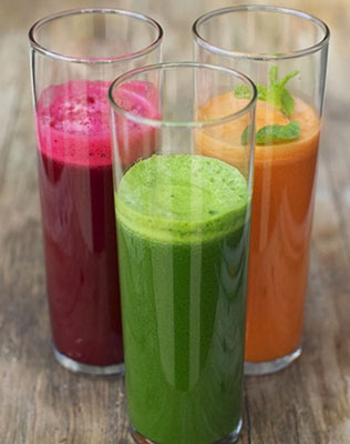 5 напитков для похудения, овощные соки