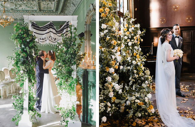 где провести официальную выездную регистрацию в Москве осенью и зимой, особняк Смирнова