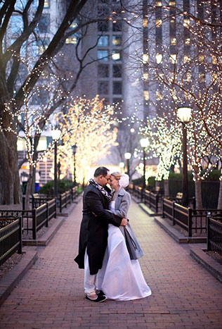 Свадьба для двоих в городе