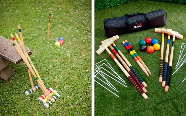 крокет на свадьбе