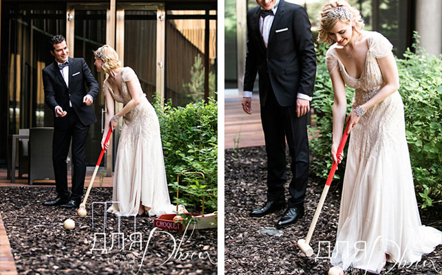 крокет на свадьбе