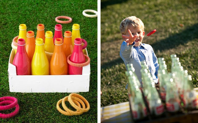 игра бросание колец на свадьбе