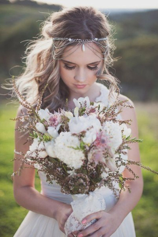 Осенняя свадьба: 50 букетов невесты 