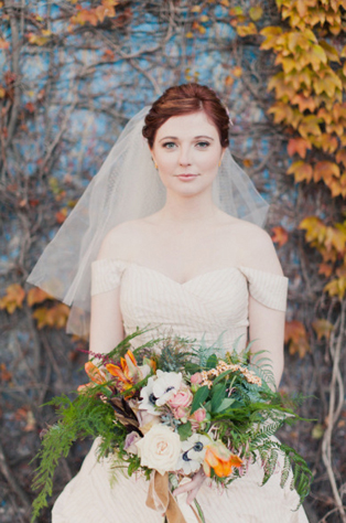 Осенняя свадьба: 50 букетов невесты 