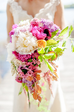 Осенняя свадьба: 50 букетов невесты 