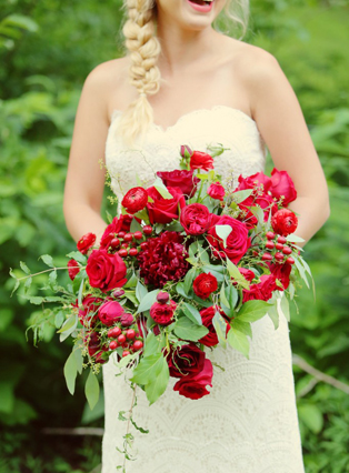 Осенняя свадьба: 50 букетов невесты 