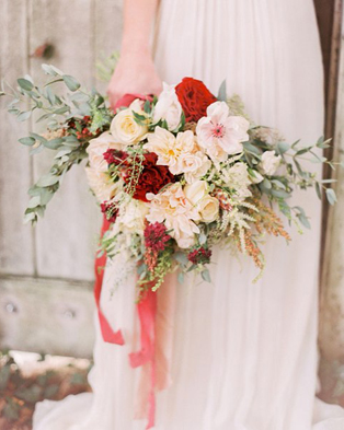 Осенняя свадьба: 50 букетов невесты 