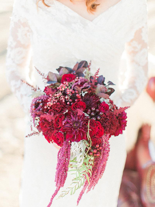 Осенняя свадьба: 50 букетов невесты 