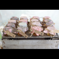 подарки гостям на свадьбу мед, подарки для гостей в стиле рустик ...