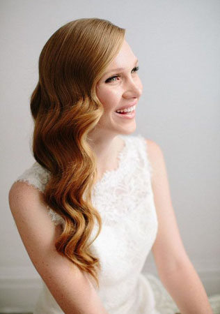 50 самых красивых свадебных причесок для длинных волос
