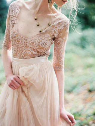 В предвкушении весны: 50 раздельных свадебных платьев 