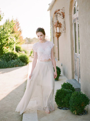 В предвкушении весны: 50 раздельных свадебных платьев 